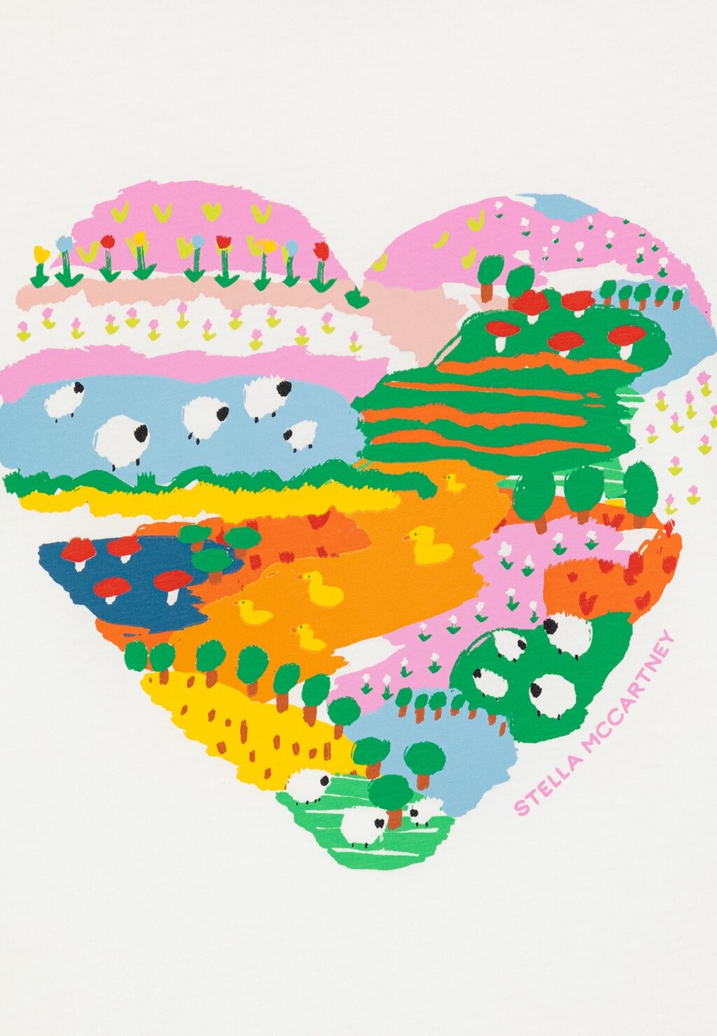 

Футболка Stella McCartney Kids, белый