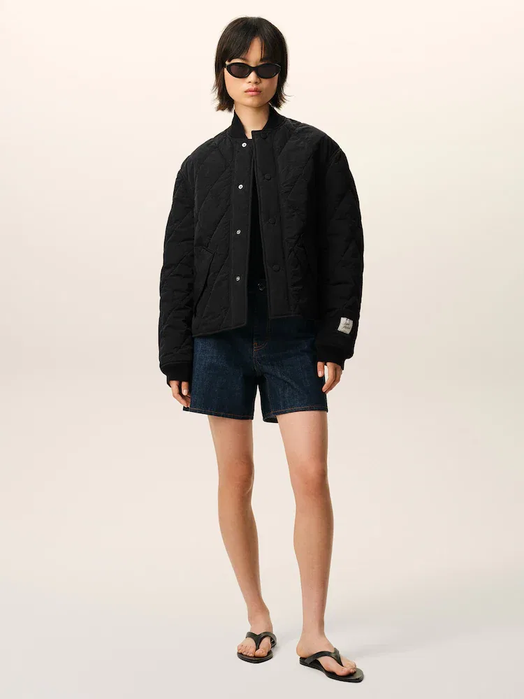 Пуховик Padded Jacket AMI PARIS, Noir