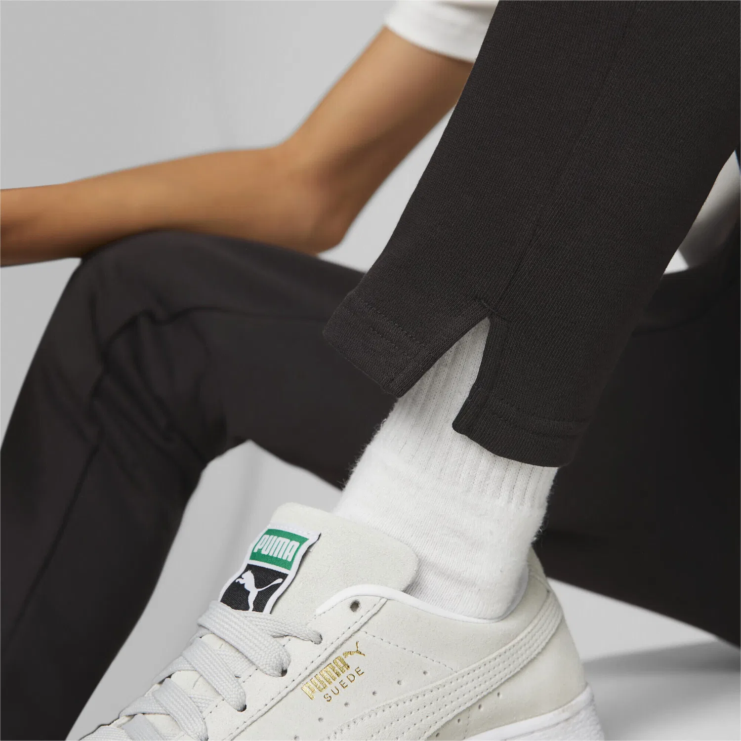 Спортивные штаны для подростков с регулируемой посадкой Active Sports Puma, Schwarz — фото 3