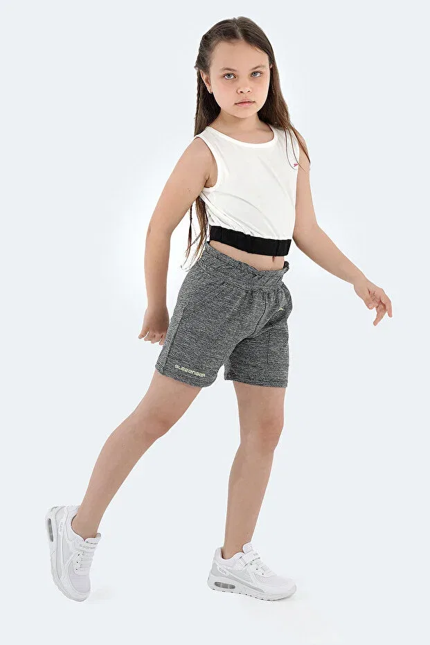 Детские шорты для девочек однотонные Slazenger, K.Gray
