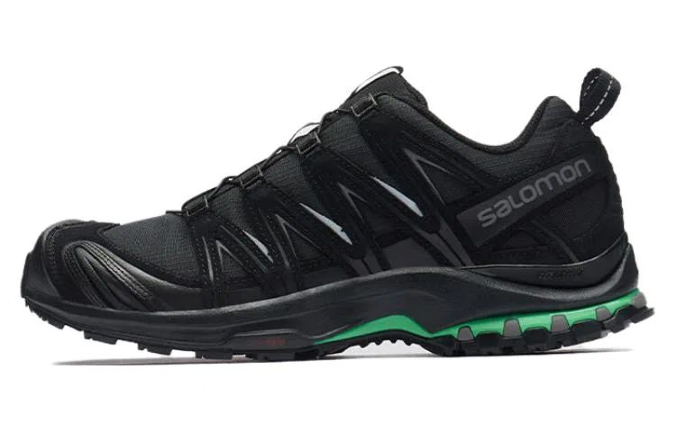 Детские кроссовки спортивные с низким верхом XA PRO 3D SALOMON, Black Green