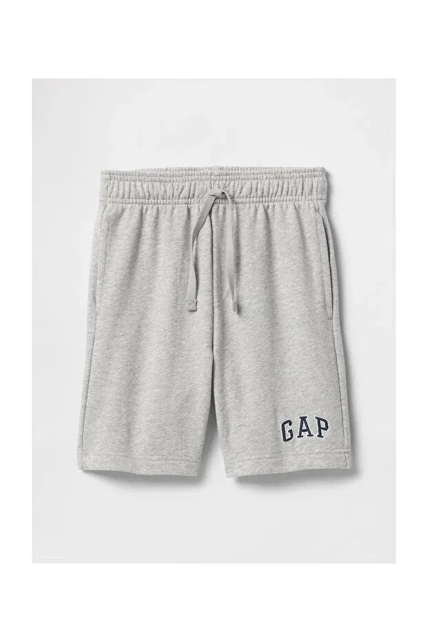 Детские шорты для мальчиков с принтом Basics Gap, Gray — фото 2