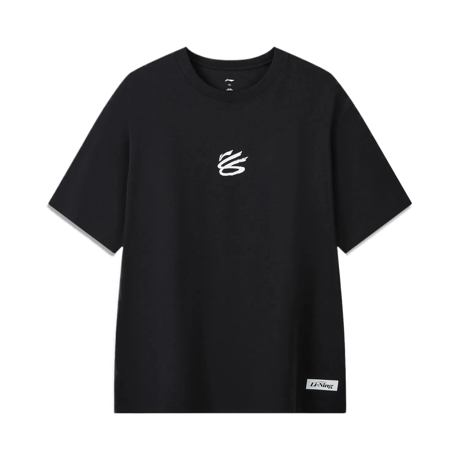 Детская футболка с круглым вырезом Black Li-Ning