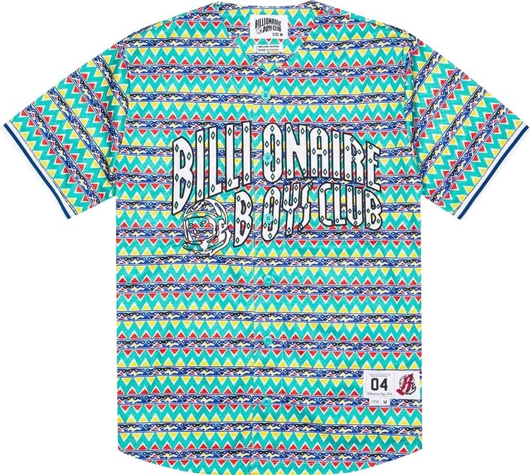 

Футболка Billionaire Boys Club Lightyears Jersey 'Green/White/Pattern', зеленый