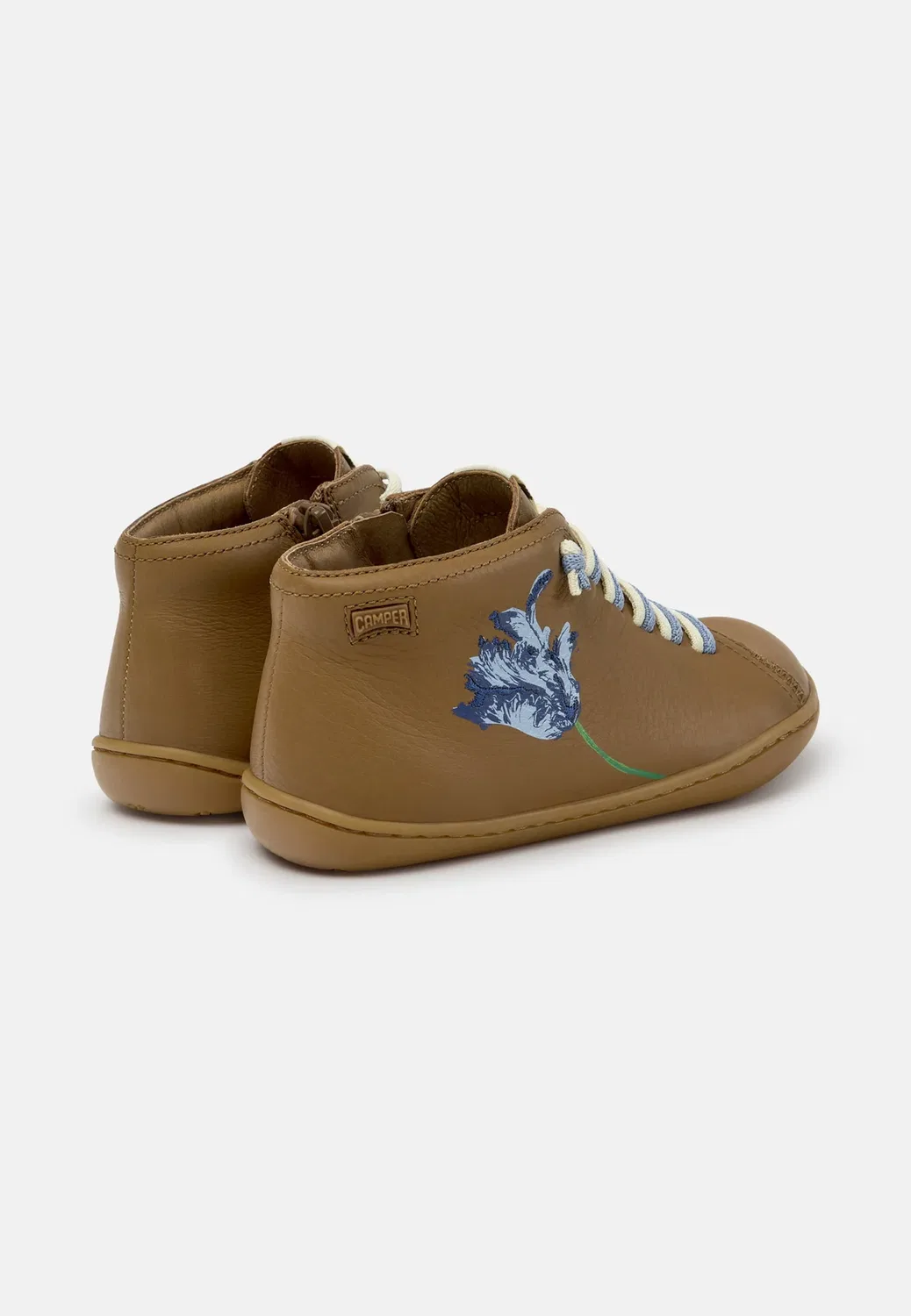 Peu Cami унисекс - повседневные туфли на шнуровке Camper, Mittelbraun — фото 3