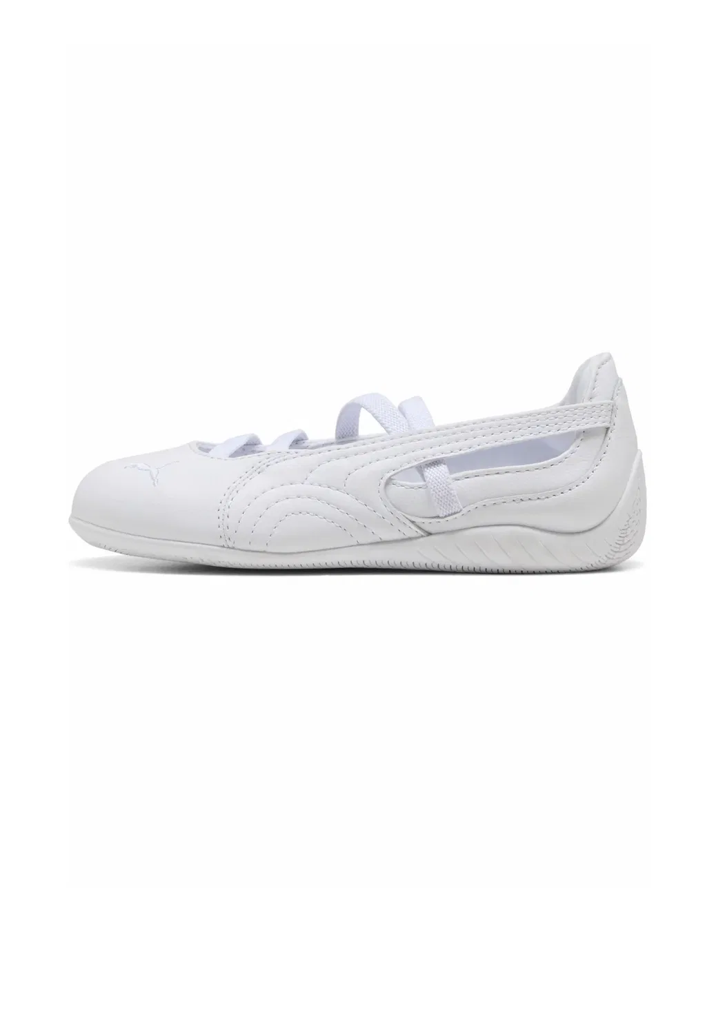 Балетные кроссовки Speedcat - балетки с ремешком на щиколотке Puma, White
