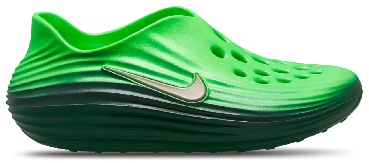 Сандалии для мальчиков Reactx Rejuven8 Nike, черный/зеленый