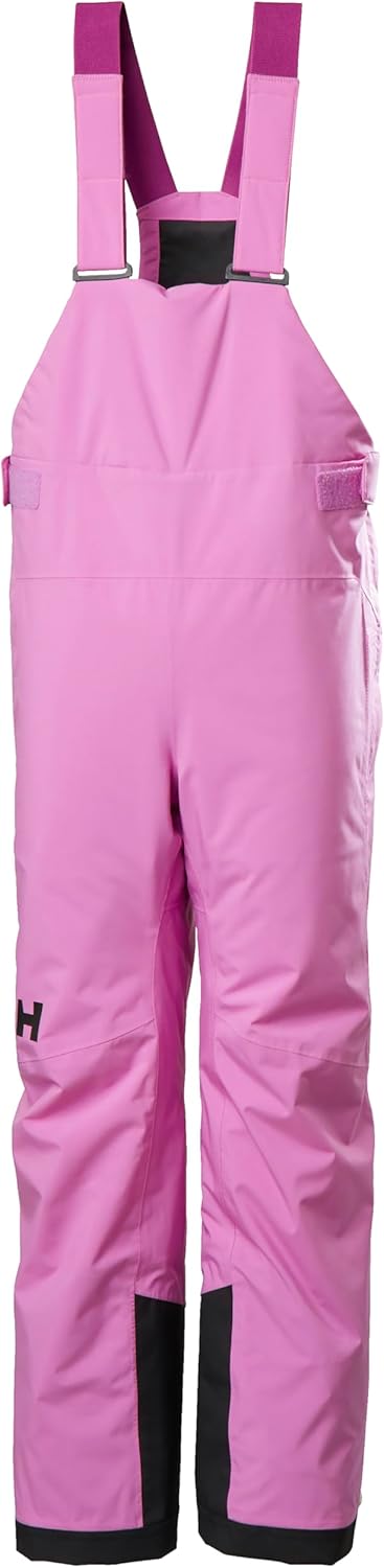 

Штаны Helly-Hansen Stellar Bib Pant - детские комбинезоны для девочек для зимних активностей, Waterproof, Breathable, прочная экипировка для катания на лыжах Helly Hansen, 089 Meta Pink