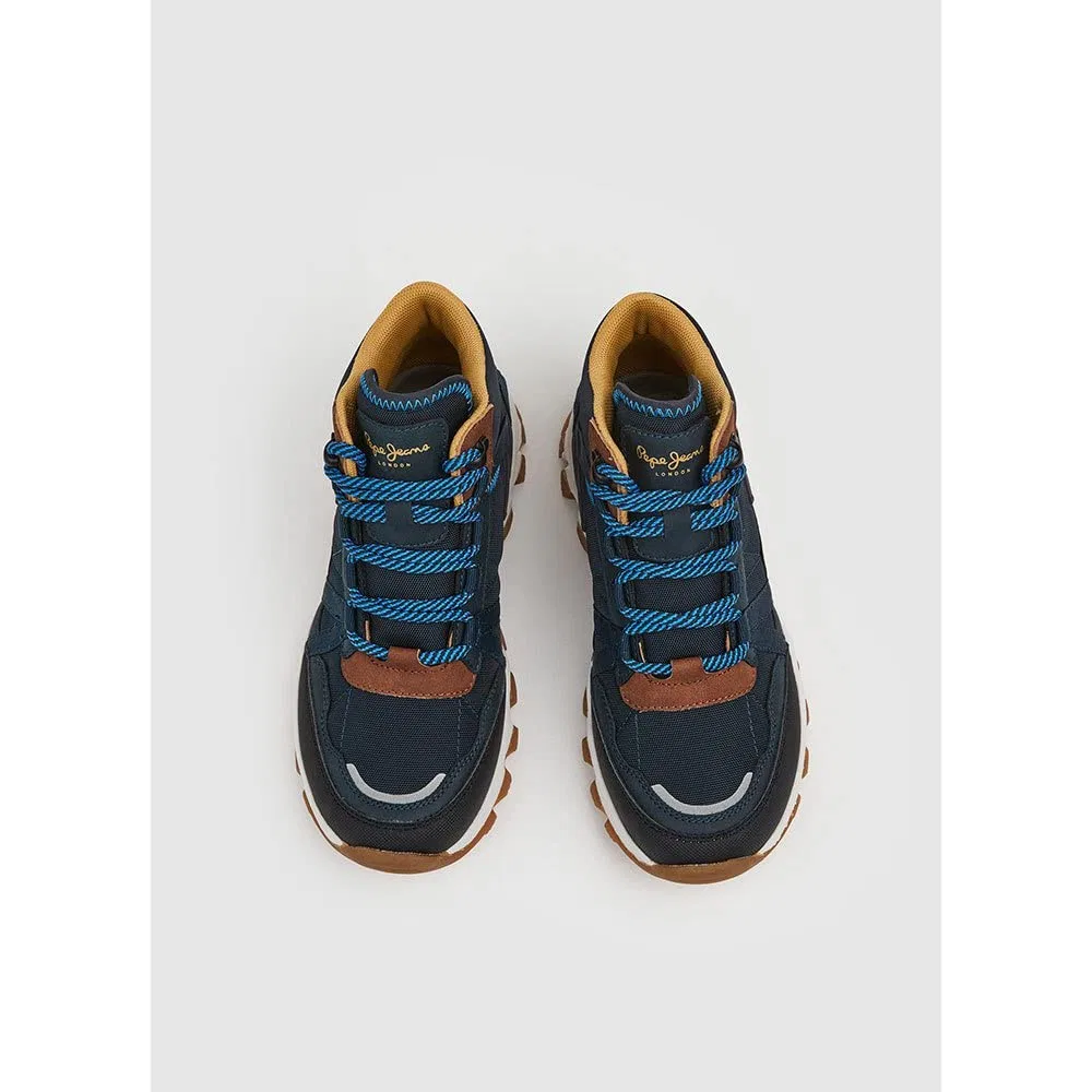 Детские ботинки для мальчиков вседорожные Peak Outdoor Boot Pepe Jeans, Blu — фото 4