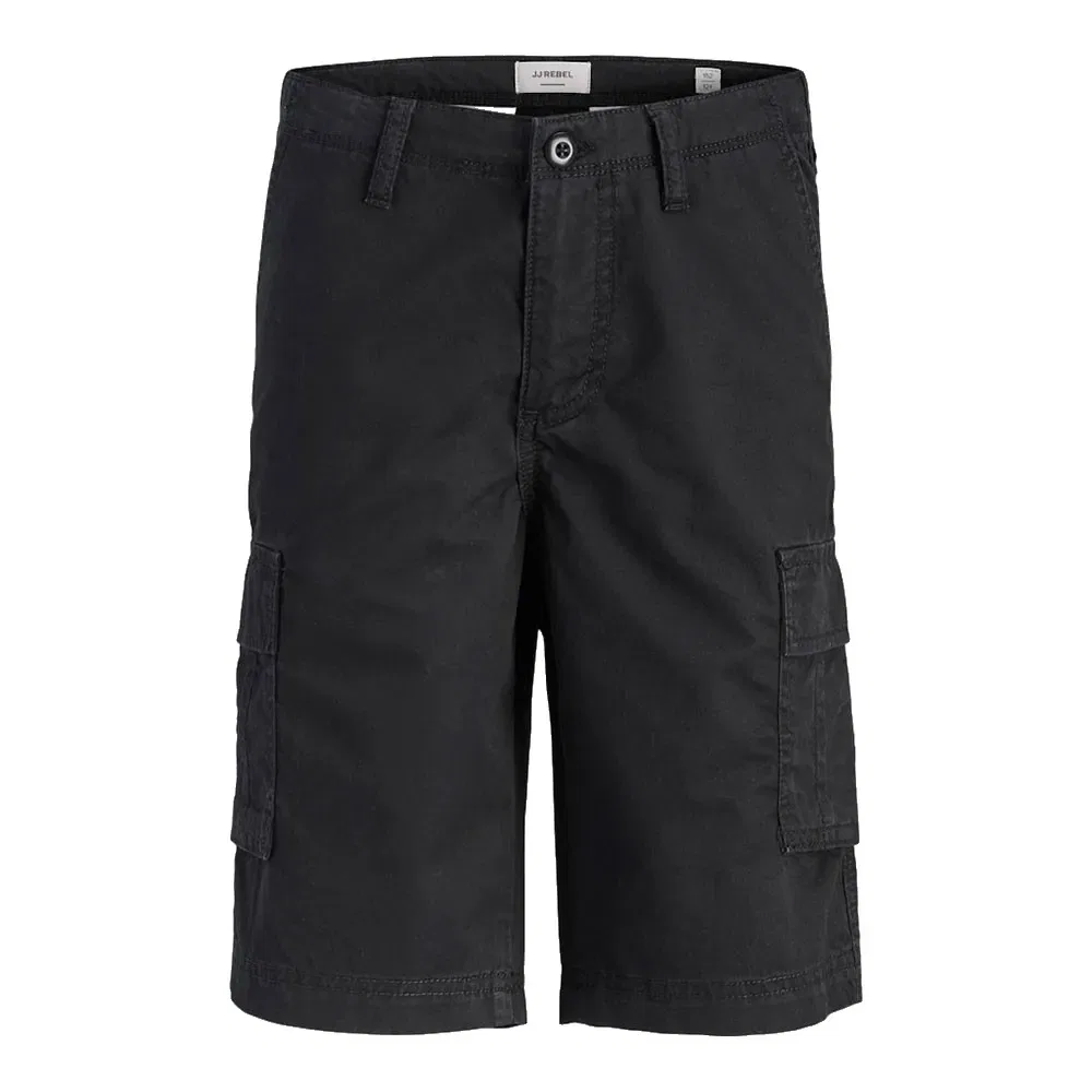 Шорты карго Rebcory Jack & Jones, черный — фото 3