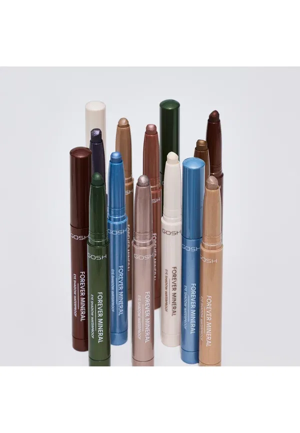 Минеральные матовые тени для век Forever 1.4 г Gosh Copenhagen, цвет 016 matt chocolate — фото 4