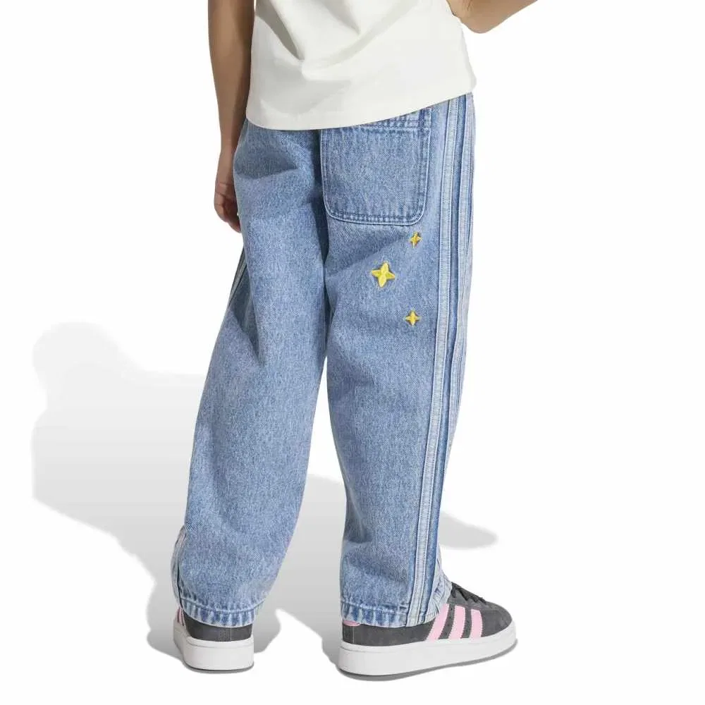 Джинсы свободные Care Bears Adidas Originals, синий — фото 2