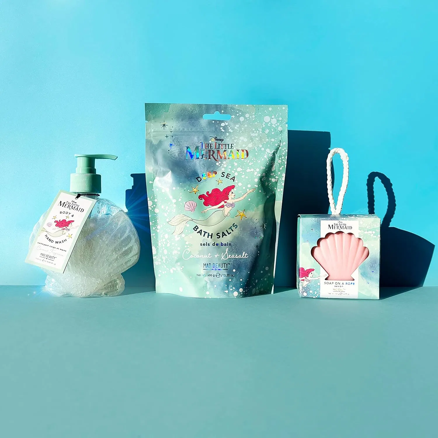 Соль для ванны с кокосом и морской солью MAD Beauty, 350 г, Blue — фото 3
