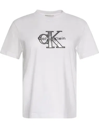 Футболка белая Calvin Klein, белый