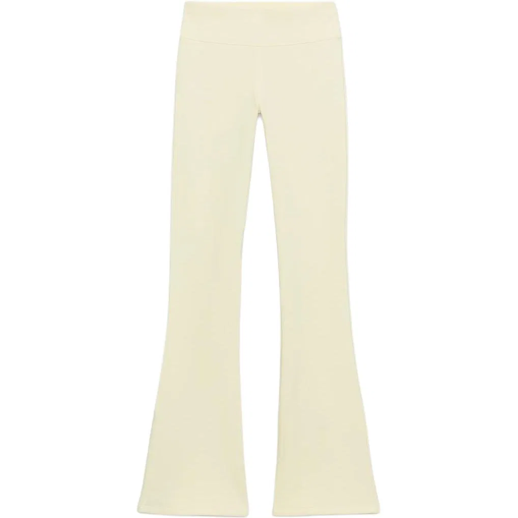 Женские брюки клеш с заниженной талией ZARA, Yellow