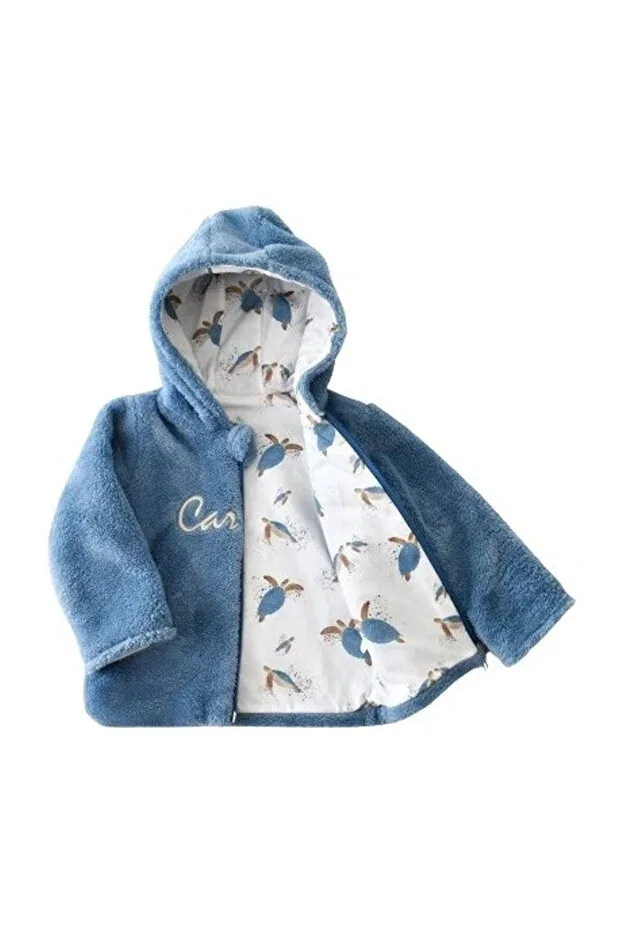 Детский кардиган с принтом Caretta in live welsoft cardigan 61437 indigo Generic Brands, Blue — фото 2