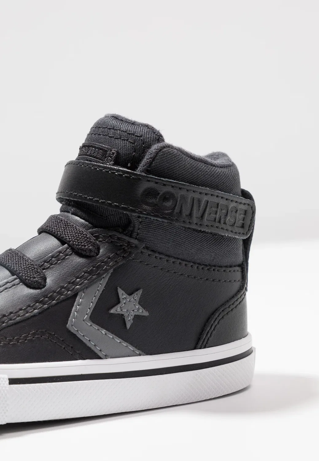 Pro Blaze Strap Martian - высокие кроссовки Converse, Almost Black/Black/Mason — фото 3