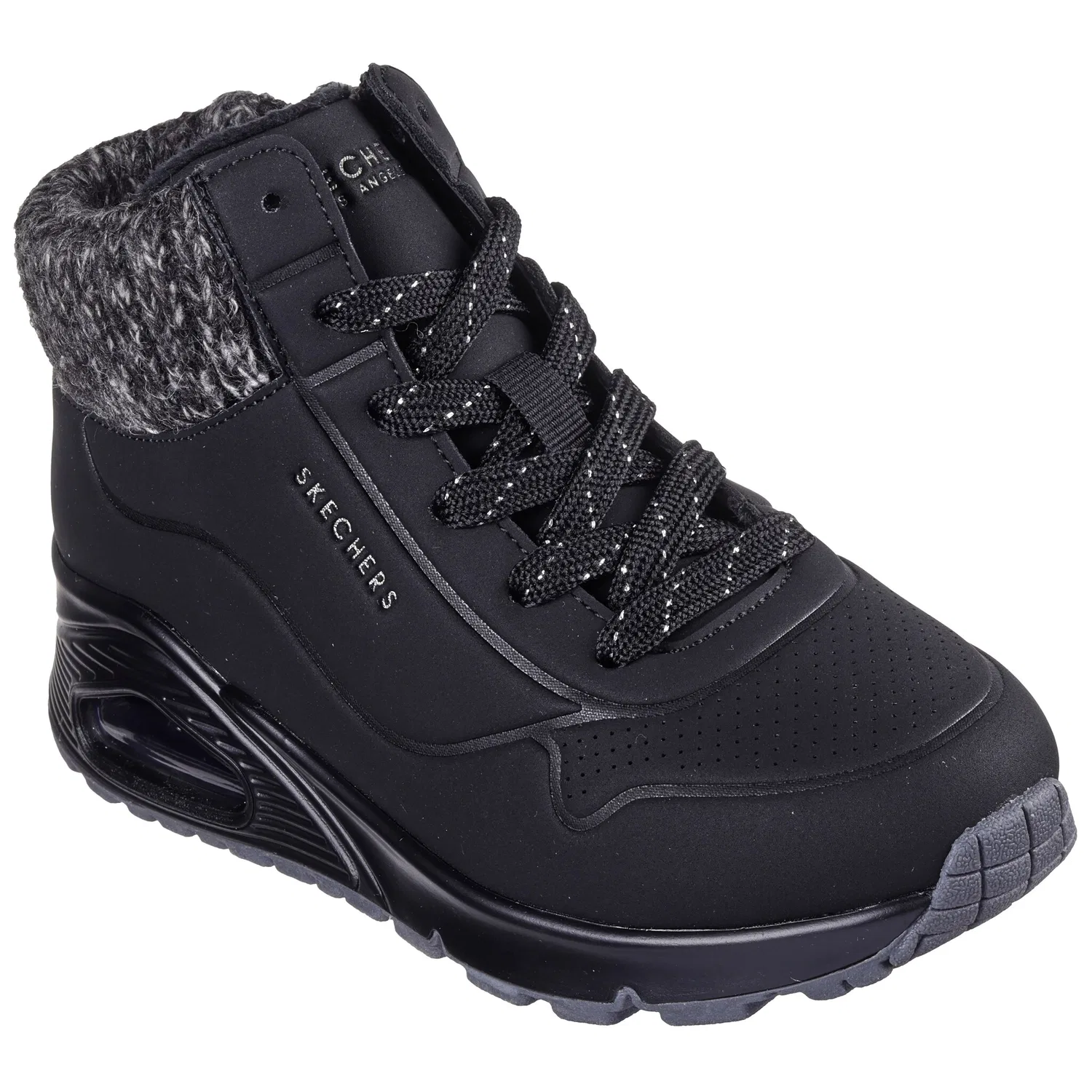 Детские зимние снежерсы с теплой подкладкой Skechers, Black
