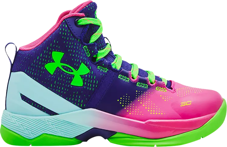 

Кроссовки Under Armour Curry 2 Retro PS Northern Lights 2022, разноцветный, Синий, Кроссовки Under Armour Curry 2 Retro PS Northern Lights 2022, разноцветный