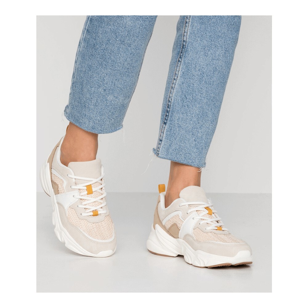 

Кроссовки Anna Field Zapatillas на белой подошве, бежевый