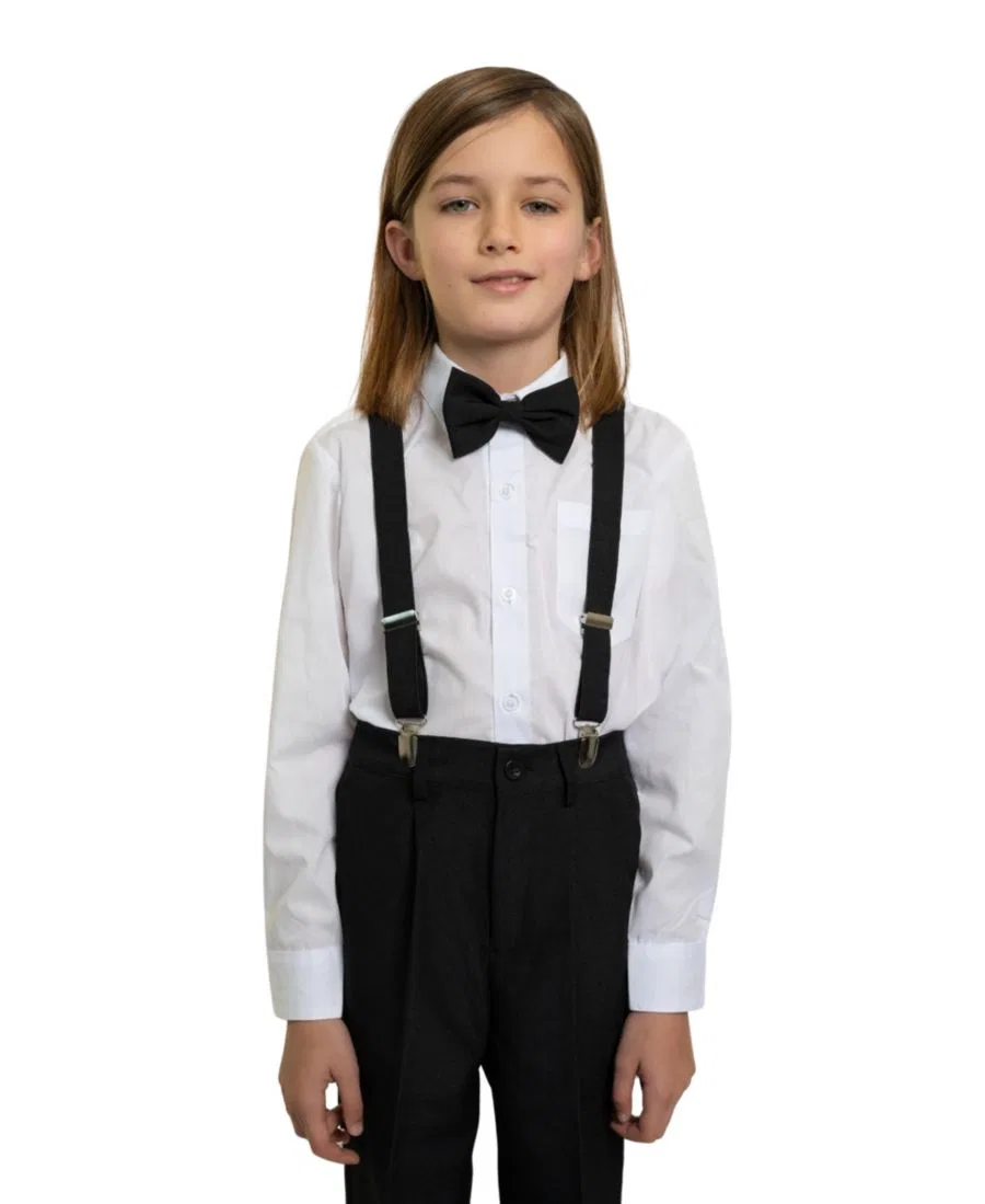 Костюм для мальчика Barn Wedding, 4 предмета Peanut Butter Collection, Black — фото 2