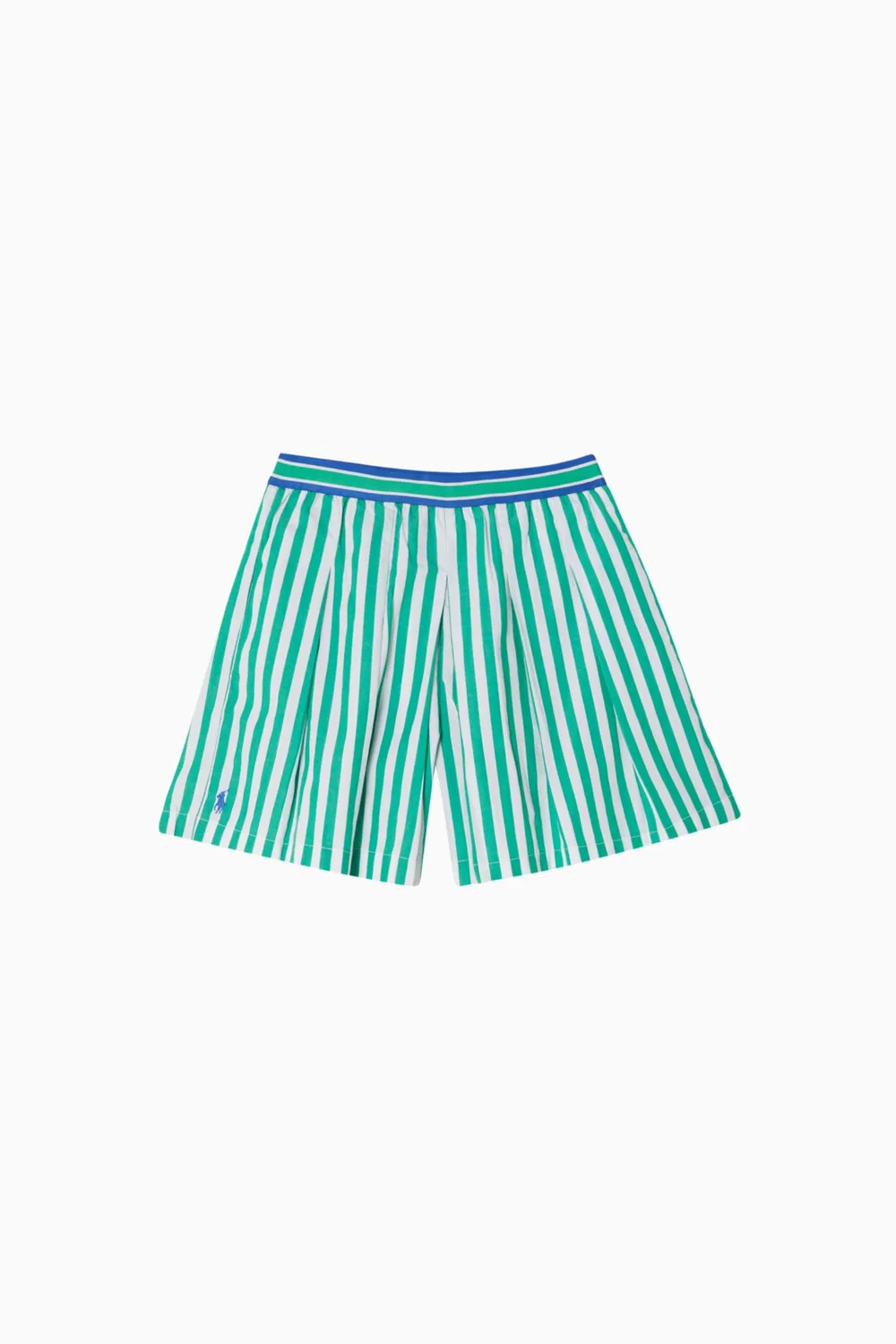 Шорты в полоску с логотипом Polo Ralph Lauren