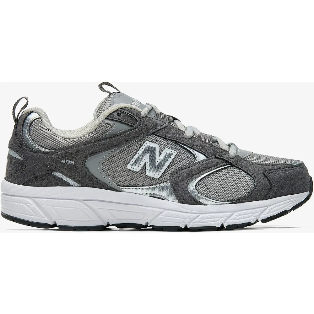 Детские кроссовки для бега с шнуровкой New Balance 408, Grey