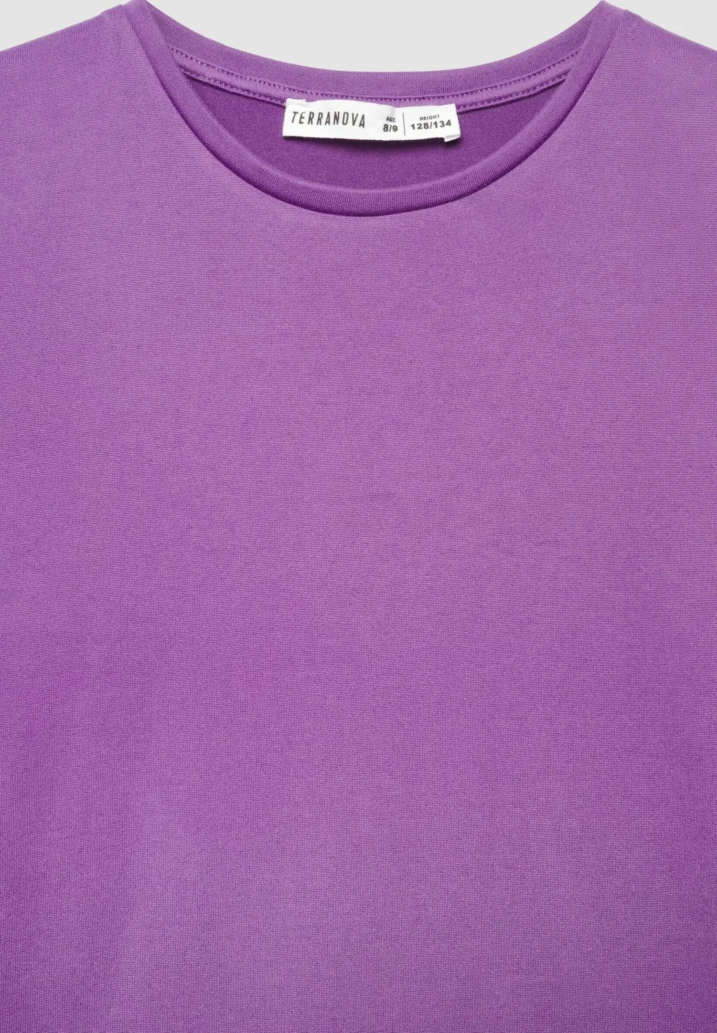 Pack 3 t-shirt a manica lunga tinta unita - long sleeved top Terranova, Ametista — фото 2