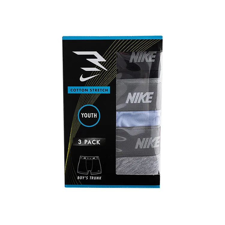 Детские трусы для мальчиков с умеренной посадкой, тянущиеся, 6 пар, Nike — фото 4