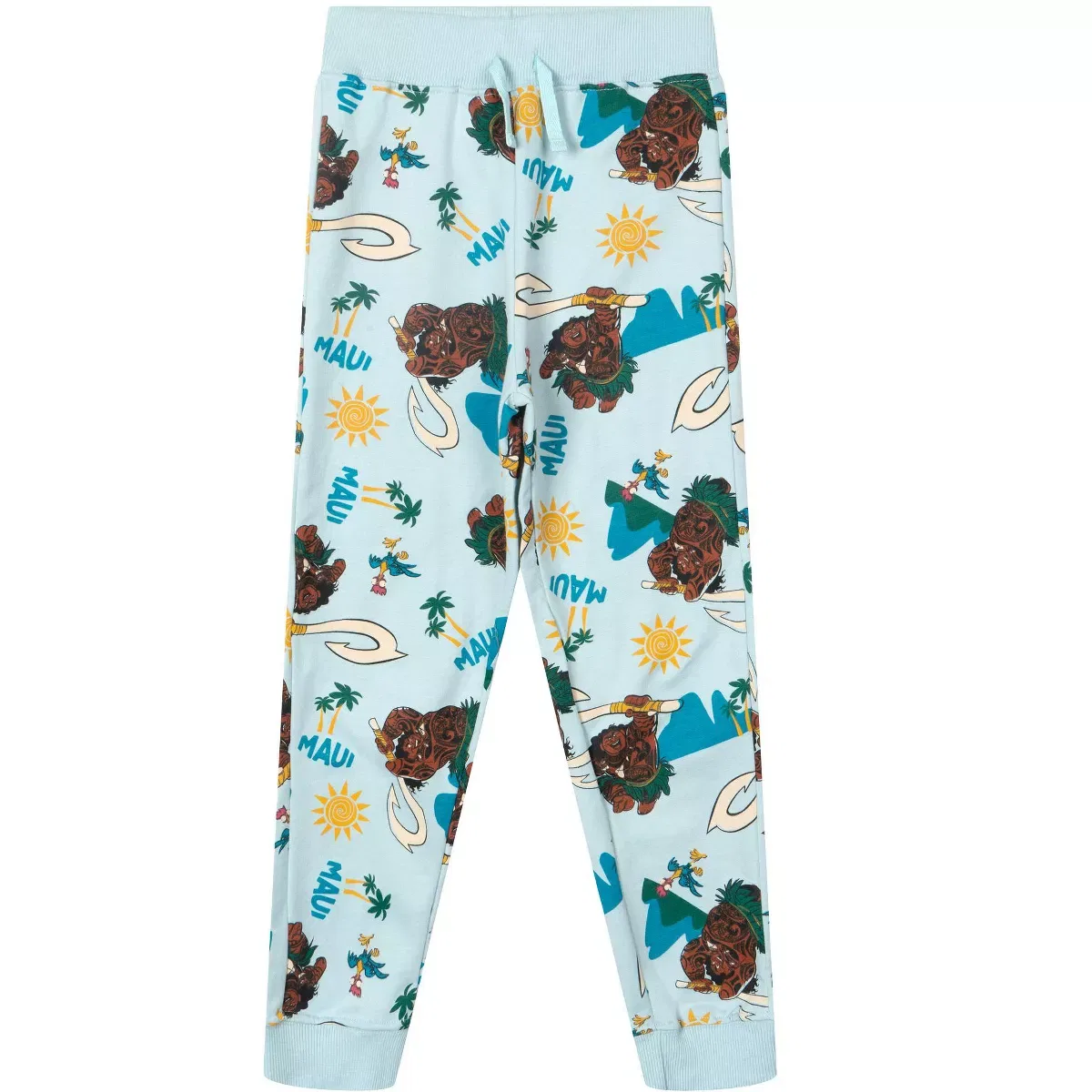 Детский комплект из худи и джоггеров с принтом Disney Maui Disney Princess, Pale Aqua Blue — фото 3