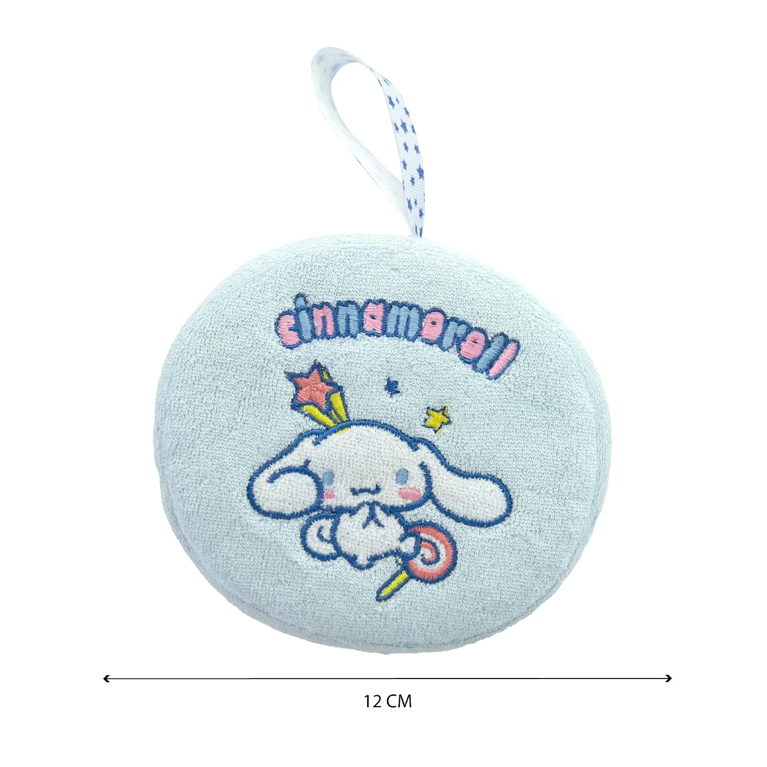 Мочалка для купания Hello Kitty, Cinnamoroll, Beauty in the air, 1 шт, розовая — фото 4