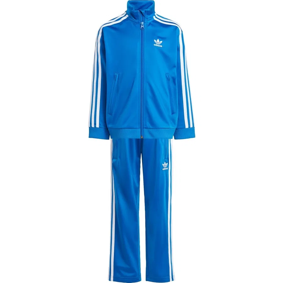 Детский спортивный костюм с тремя полосками Adicolor Firebird Track Suit Kids adidas, МАВИ