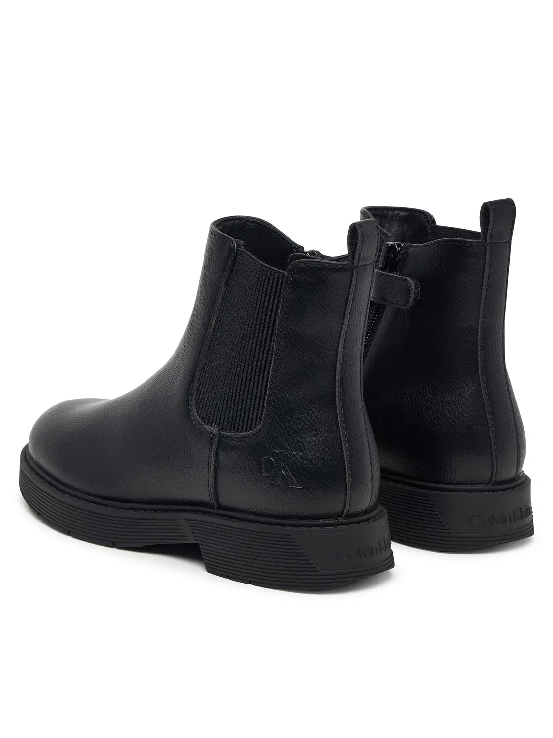 Ботильоны для девочки Chelsea Boot Calvin Klein, черный — фото 3