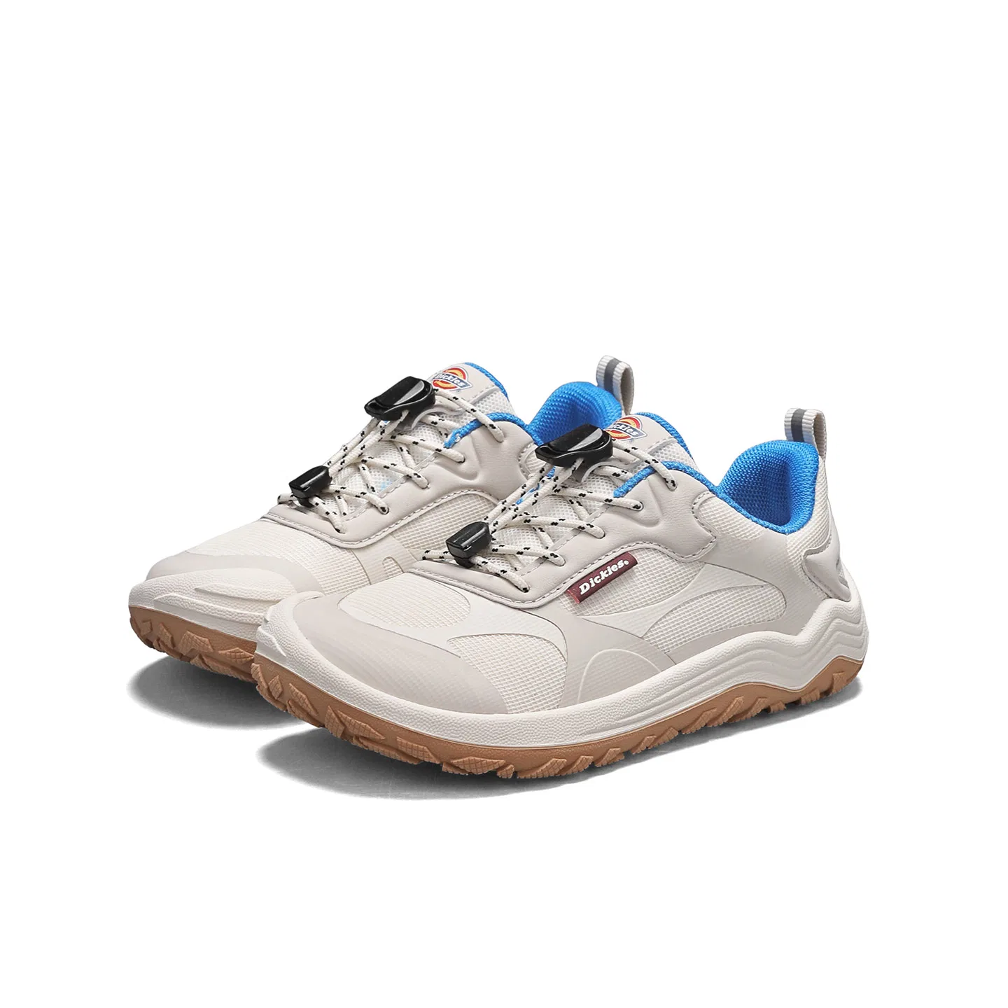 Детские кроссовки из ткани и синтетической кожи Dickies, Milk Tea — фото 4