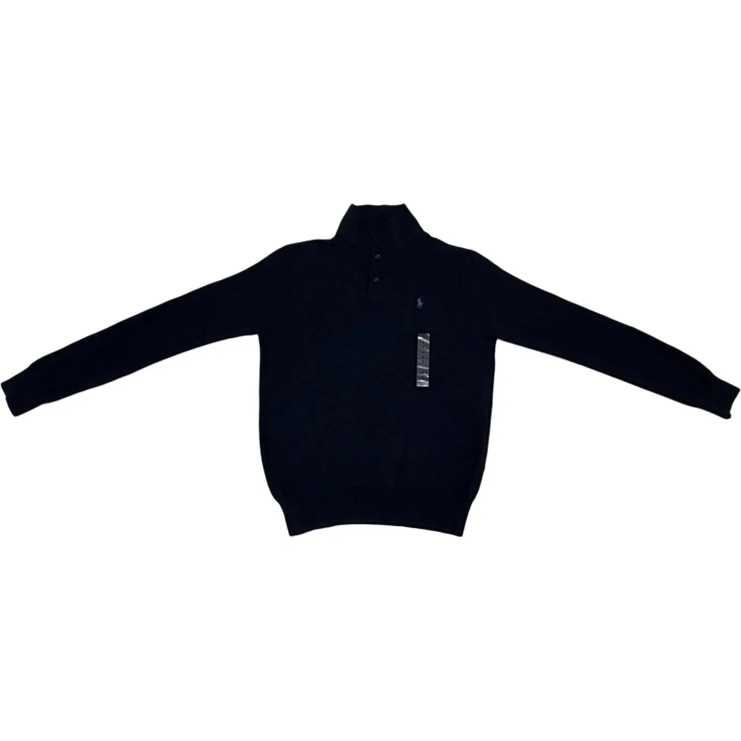 Мужской свитер с воротником-гольф с длинным рукавом Polo Ralph Lauren, Blue