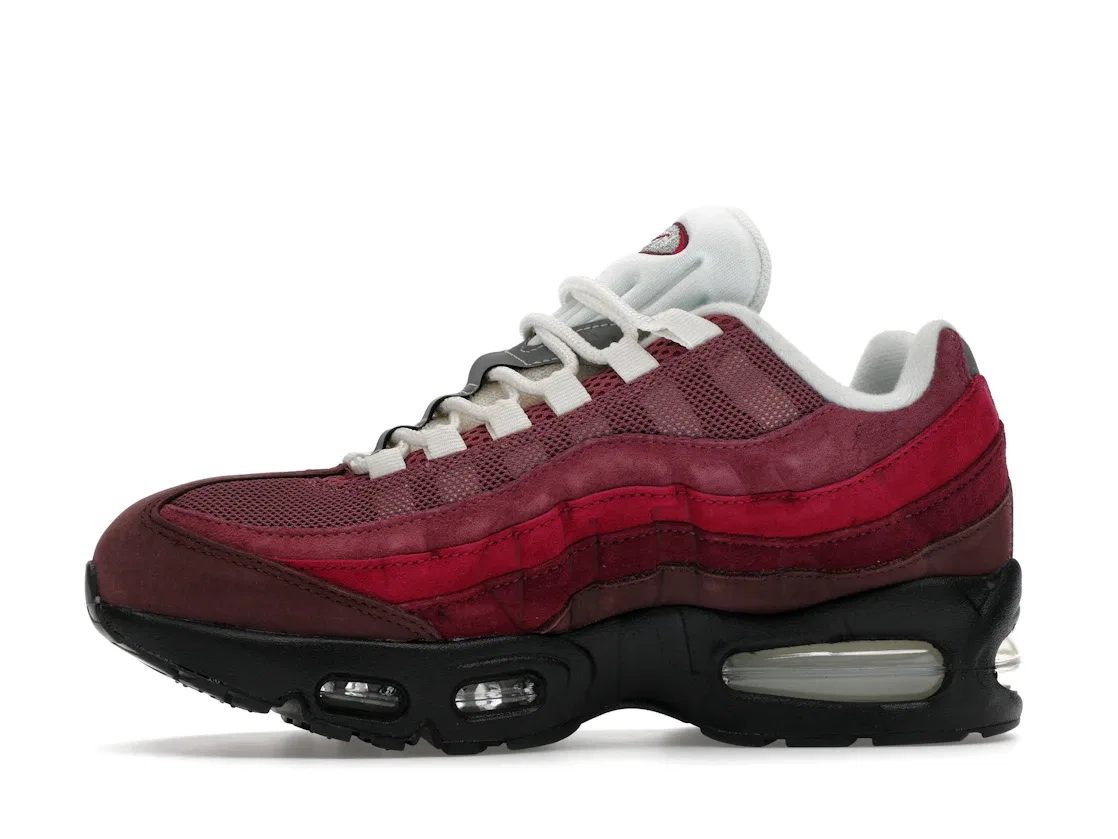 Детские кроссовки Lifestyle с цветовым блоком Nike Air Max 95 Kith El Dorado GS, El Dorado/Sail/Dark Beetroot/Rush Maroon/Dark Wine/Vintage Wine — фото 3