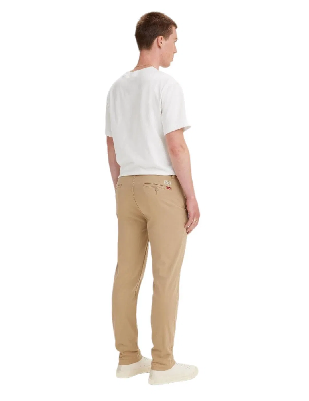 Мужские зауженные чиносы Levi's, Beige — фото 2
