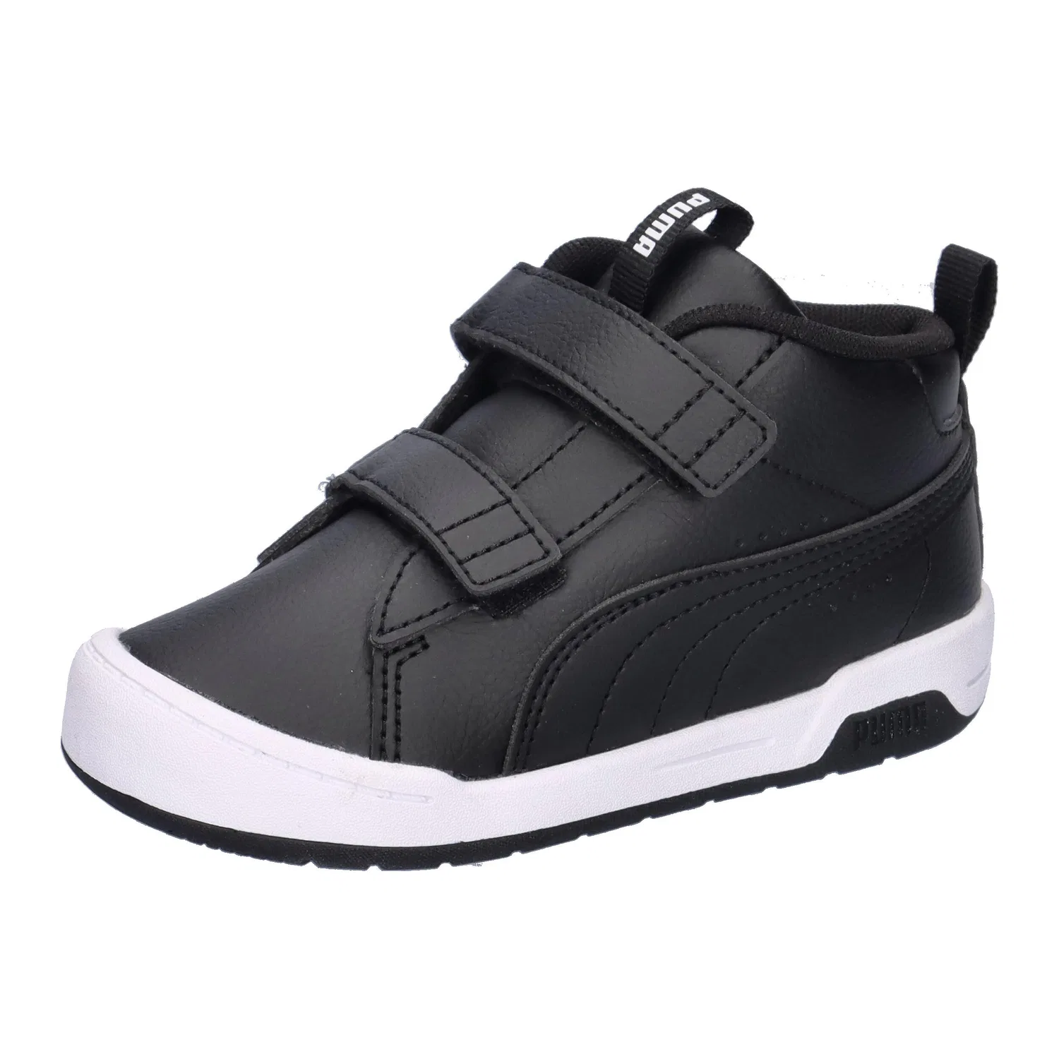 Детские кроссовки с липучками Multiflex 2 Mid SL V Inf Puma, Schwarz