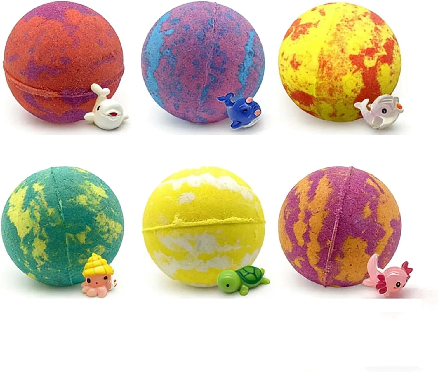 Бомбочка для ванны с сюрпризом, Generisch, Pack of 6