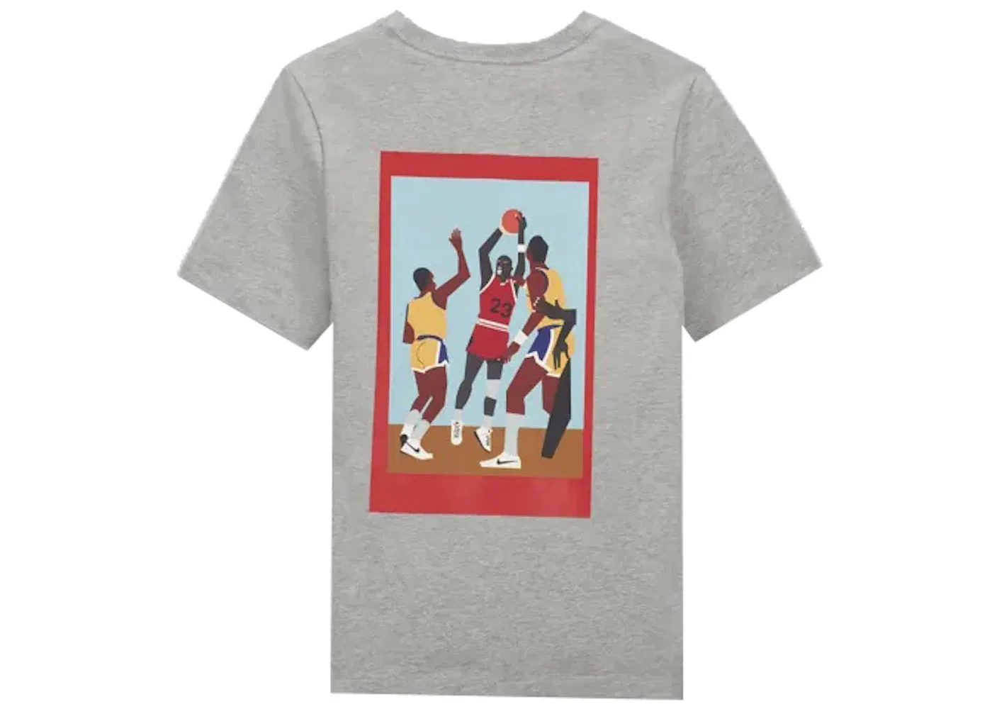 Футболка с принтом Jordan x Nina Chanel Abney T-shirt, Grey — фото 2