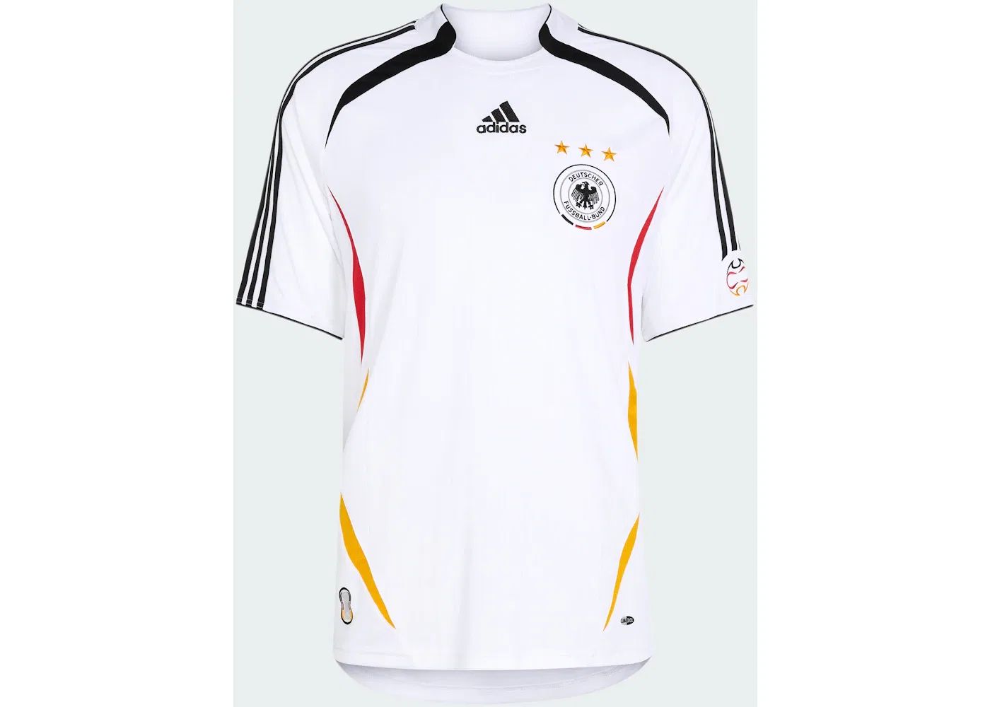 Мужская футболка с длинным рукавом Adidas Germany Home 2006 Jersey, Белая