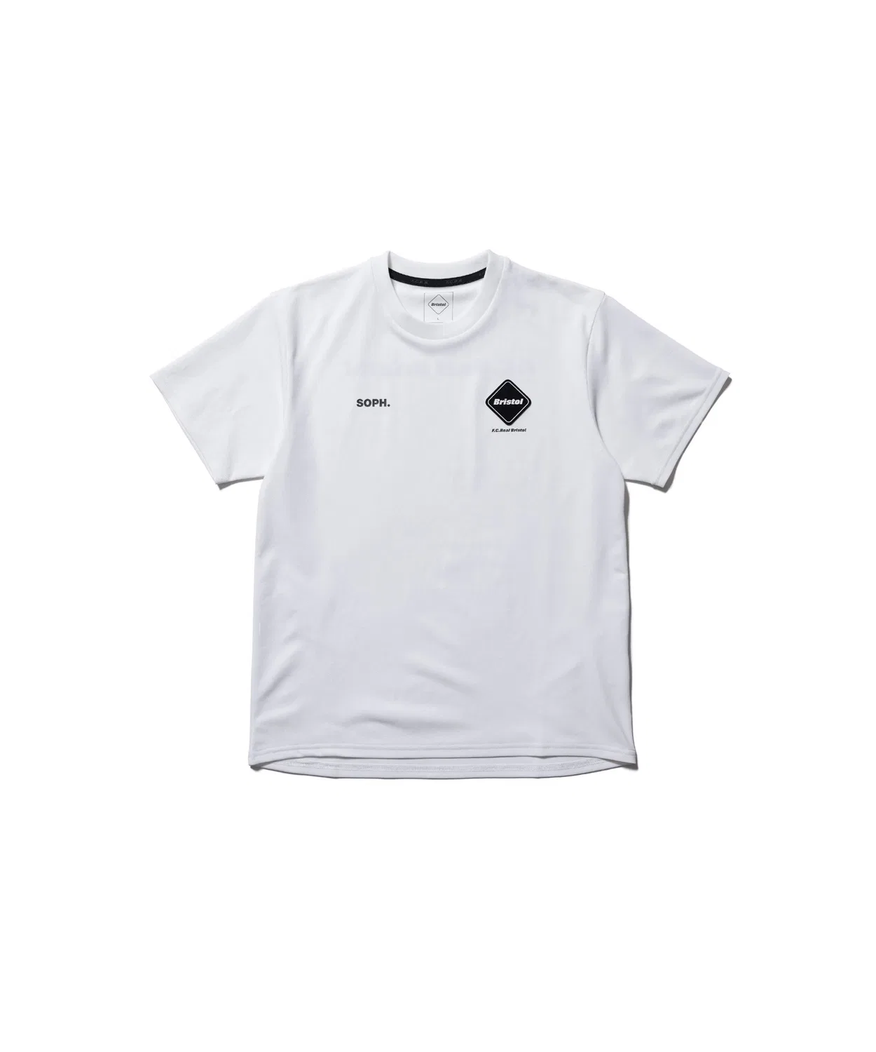 Детская футболка с коротким рукавом, хлопковая, AUTHENTIC S/S TOP F.C.Real Bristol for Kids, Белый
