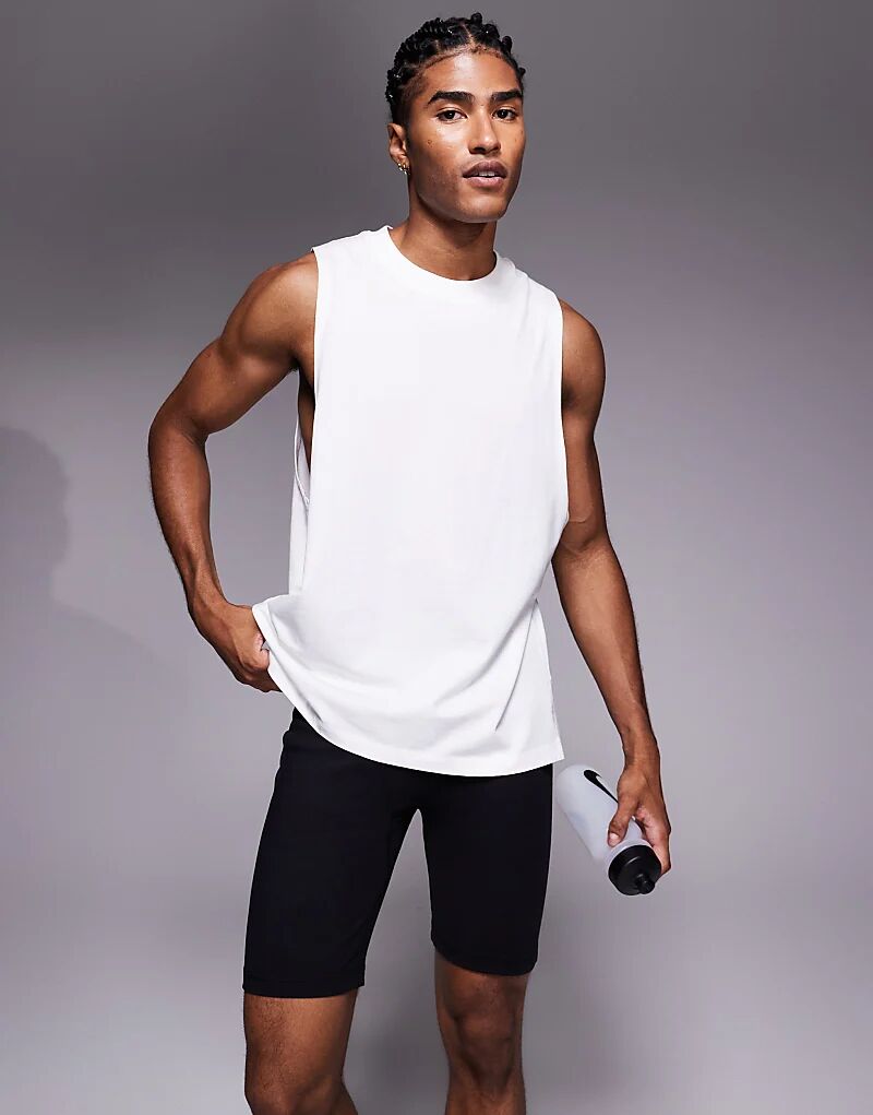 

4505 Мягкие на ощупь тайтсы для йоги с завязкой на талии, черного цвета