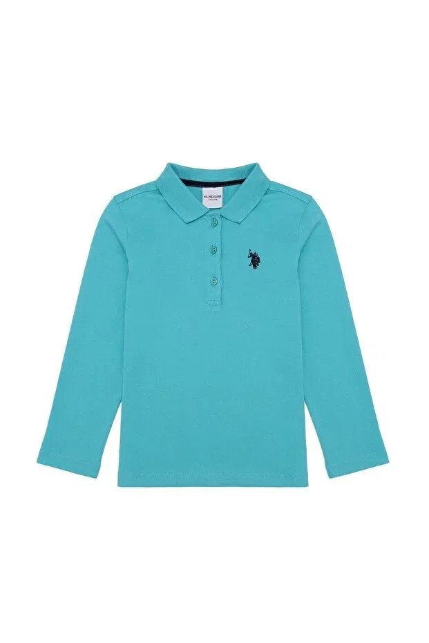 Детские свитшот для девочек хлопковый U.S. Polo Assn., Green