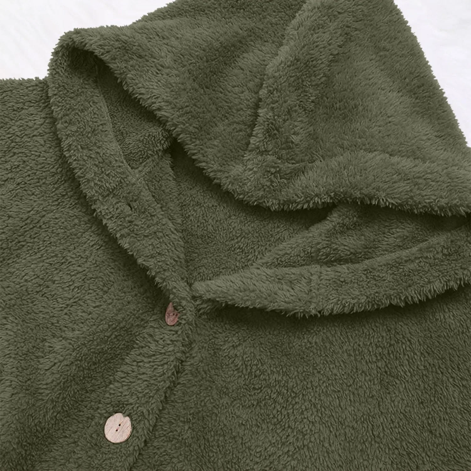 Женская куртка с капюшоном Oversized Winter Long Sleeve, 22 — фото 2