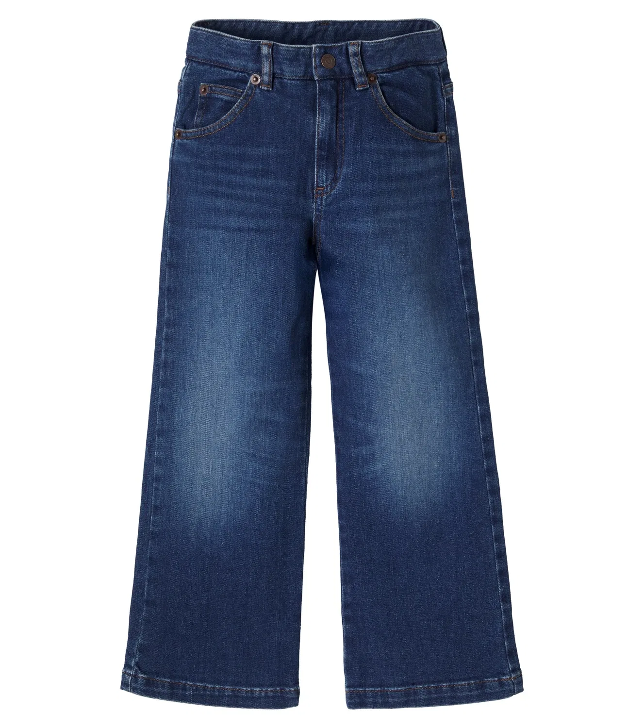 Джинсы потертые Chloé Kids, синий