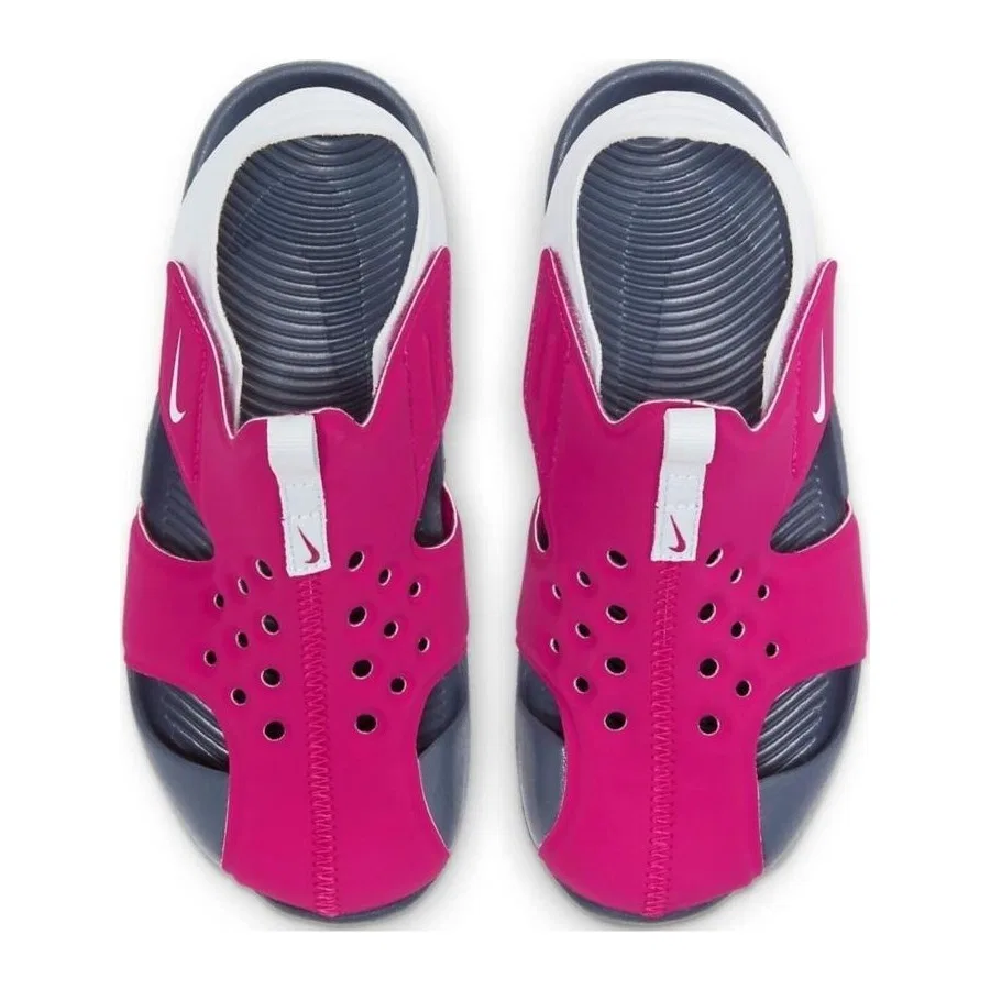 Сандалии детские с защитой пальцев Sunray Protect 2 Ps Nike, Фуксия — фото 3