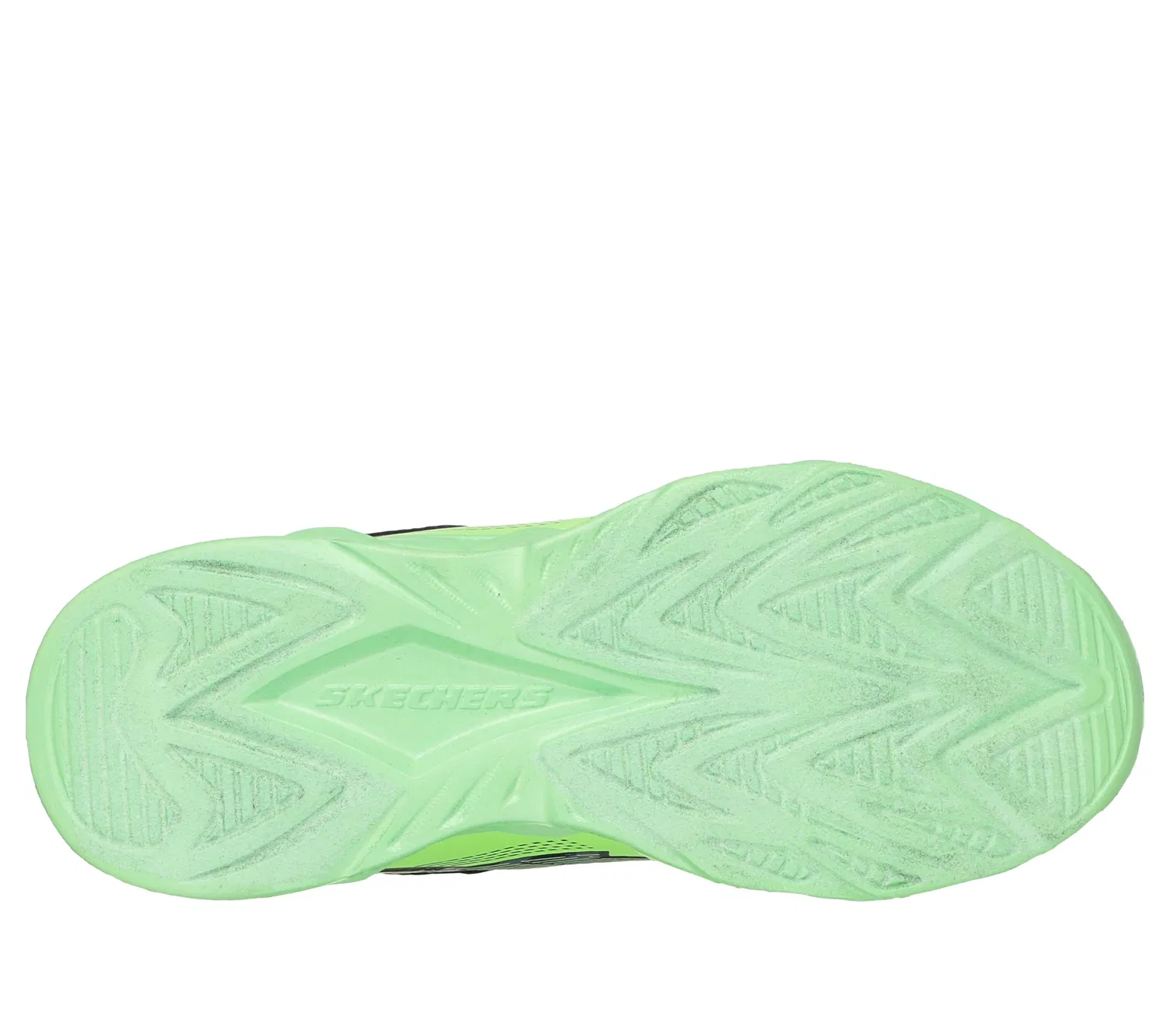 Детские кроссовки для мальчиков с 3D-принтом Vortex 2.0 Skechers, Lime Black — фото 4