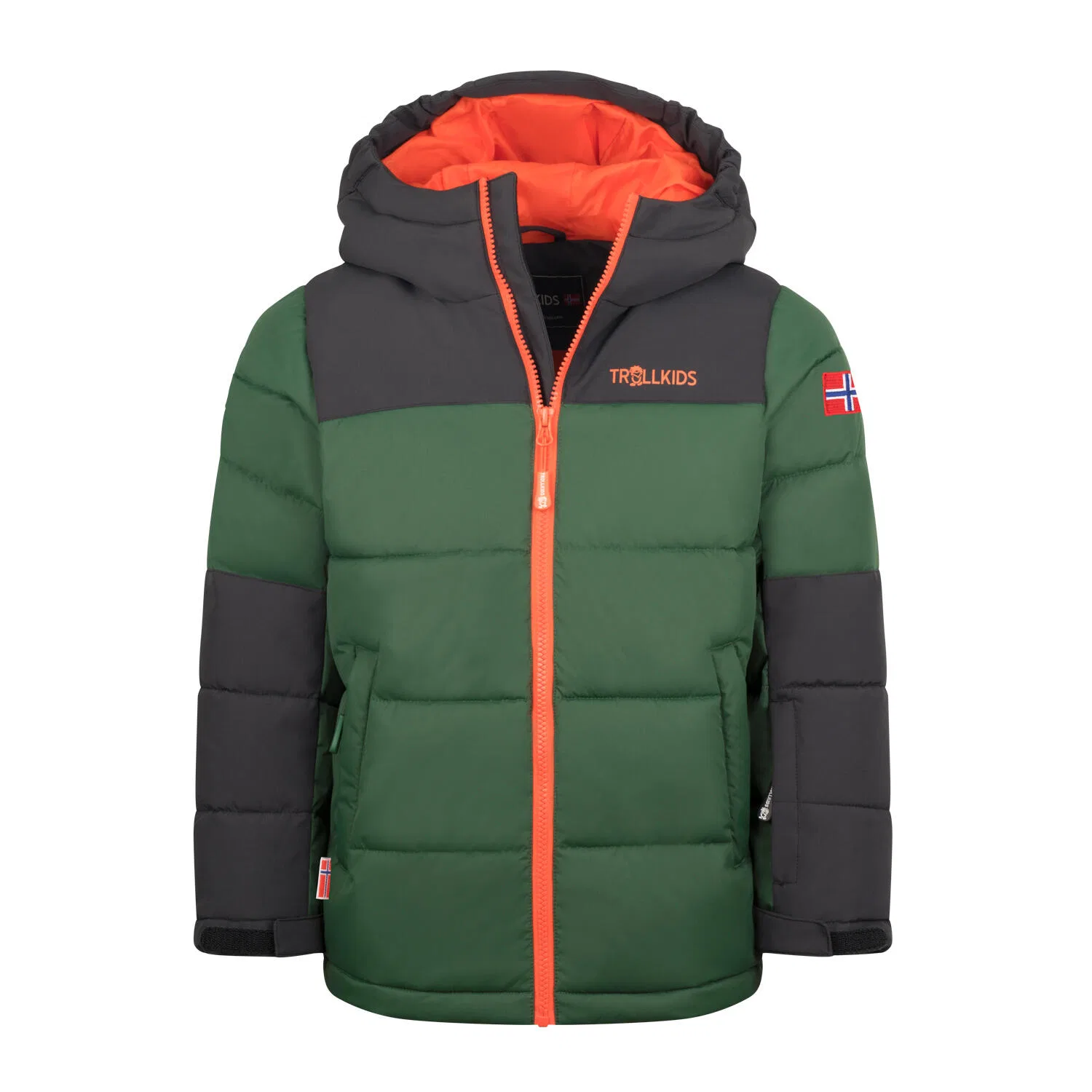 Детская зимняя куртка Narvik PRO Trollkids, Blattgrun Navyblau