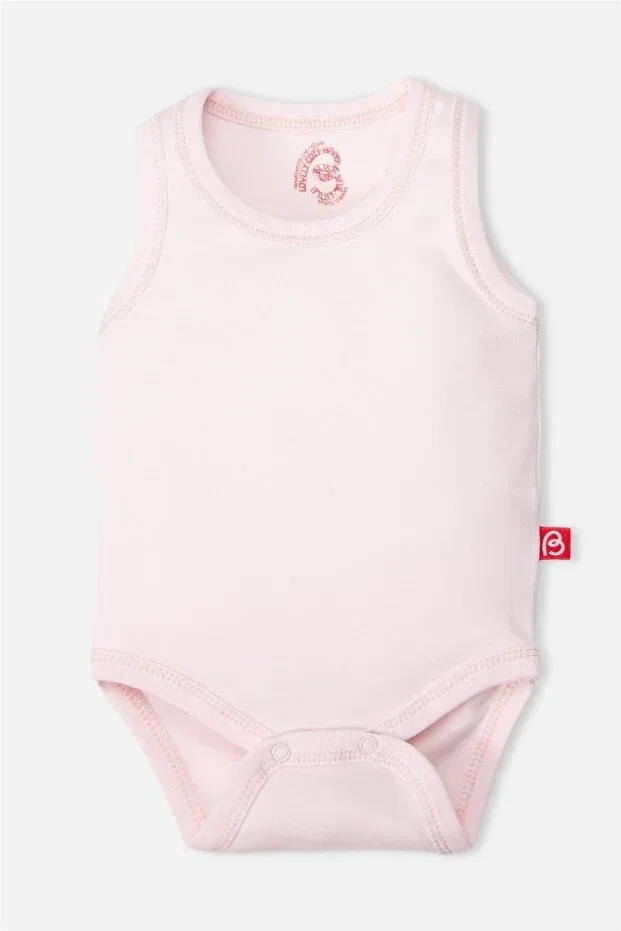 Детское боди-комбинезон для девочек с длинным рукавом Body athlete 2-piece Bebetto, Pink — фото 2